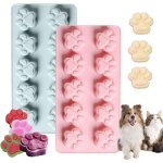 Lot de 2 mini moules de cuisson s en silicone pour chien chat empreintes de pattes danimaux domestiques ... Lot de 2 mini moules de cuisson s en silicone pour chien chat empreintes de pattes danimaux domestiques ...