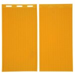 Lot de 2 moules � cire dabeille diy peigne en caoutchouc pour apiculture couleur jaune.