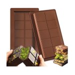 Lot de 2 moule à tablette de chocolat profond moule à chocolat diy moule à barre en silicone moules à ... Lot de 2 moule à tablette de chocolat profond moule à chocolat diy moule à barre en silicone moules à ...