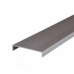 Lot de 2 ? nez de cloison alu 130cm x 74mm