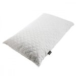 Lot de 2 oreillers coussins  mmoire de forme avec une enveloppe en microfibres anti bactrien 50 x ...