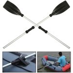 Lot de 2 pagaies tlescopiques rglables en alliage daluminium pour kayak rames accessoires de pche pour ...