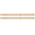 Lot de 2 paires de baguettes de batterie de jazz en bois drable 5a / 5b accessoire pour instrument de ...