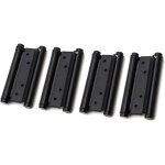 Lot de 2 paires de charni�res de porte en acier inoxydable � double action pour saloon caf� fermeture ...