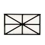 Lot de 2 panneaux filtres pour robot tiger shark - rcx70101pak2 - noir fdc