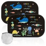 Lot de 2 pare - soleil de voiture pour b�b� avec protection uv pare - soleil de voiture pour enfants ...