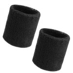 Lot de 2 poignets de sport anti - transpiration running tennis fitness padle absorbant - 85% coton - ...