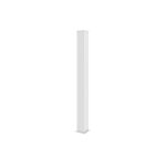 Lot de 2 poteaux - casanoov - eifel - 15x15 - h. 166cm - blanc mat - aluminium