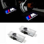 Lot de 2 projecteurs led pour �clairage de porte bmw