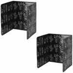 Lot de 2 protections anti - clats shield guard anti - claboussures en aluminium pour cuisine protection ...