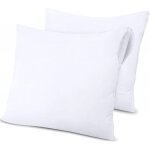 Lot de 2 protge oreiller ponge impermable anti - acariens 63 x 63 cm
