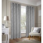Rideaux - shanon - voilage - 140 x 240 cm - gris - 8 ?illets par panneau