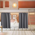 Lot de 2 - rideaux occultant court de petite fenêtre rv caravane décoration maison lumiere bloquer tenture ... Lot de 2 - rideaux occultant court de petite fenêtre rv caravane décoration maison lumiere bloquer tenture ...
