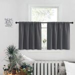 Lot de 2 - rideaux occultant court de petite fenêtre rv caravane décoration maison lumiere bloquer tenture ... Lot de 2 - rideaux occultant court de petite fenêtre rv caravane décoration maison lumiere bloquer tenture ...
