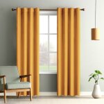 Lot de 2 rideau velour draperies thermique luxurious rideaux isolant anti froid pour salon chambre - ...