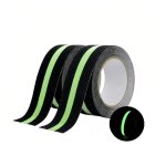 Lot de 2 rouleaux de ruban adhsif antidrapant et phosphorescent 10 m au total pour marches descalier ...