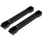 Lot de 2 roulettes de transport moblies lave - linge sous ch�ssis cong�lateur jusqu� 300 kg avec 24 roues ...