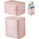 Lot 2 sac de compression rangement  auto - compression ultra peu encombrantspour couettes couvertures ...