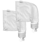 Lot 2 sacs pour polaris 280 / 480 - filtre robot nettoyeur piscine filet rechange k13 / k16 sac  limon ...