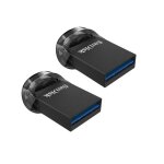 Lot de 2 sandisk 128 go ultra fit usb 3. 2 cl usb des vitesses allant jusqu 400 mo / s