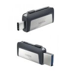 Lot de 2 sandisk ultra 64 gb dual type - c usb 3. 0 flash drive cl� usb 3. 0 type - c double connectique ...