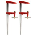 Lot de 2 serres joints  pompe 60 cm - acier lamin - longueur de serrage 60 cm - saillie 125mm - frein ...