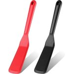 Lot de 2 spatules en silicone pour omelette crpes rsistantes  la chaleur antiadhsives pour la cuisson ...