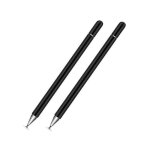 Lot de 2 stylets compatibles avec apple ipad ipad mini iphone tablette android t�l�phone android samsung ...