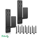 Lot de 2 supports de barricade de porte barre en u pour s�curit� yyv