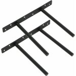 Lot de 2 support pour Étagère flottante invisible support en métal pour tablette flottante en bois dissimulé ... Lot de 2 support pour Étagère flottante invisible support en métal pour tablette flottante en bois dissimulé ...