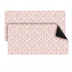 Lot de 2 tapis de cage pour cochon dinde 119 x 61 cm lavables antid�rapants r�utilisables absorbants ...