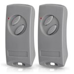 Lot de 2 t�l�commandes douverture de porte de garage pour ecostar rse2 - 433 rsc2 - 433 rsz1 - 433 �metteur ...