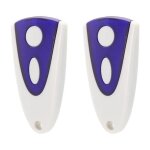 Lot de 2 tlcommande de porte de garage compatible avec novoferm novotron 502 max43 - 2 novotron 512 ...