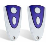 Lot de 2 t�l�commandes de porte de garage compatibles avec novoferm novotron 502 max43 - 2 novotron 512 ...