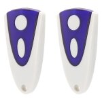 Lot de 2 t�l�commande de porte de garage compatible avec novoferm novotron 502 max43 - 2 novotron 512 ...