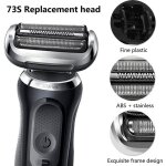 Lot de 2 t�tes de rasage de rechange s7 73s compatibles avec les rasoirs braun series 7