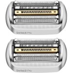 Lot de 2 t�tes de rasoir de rechangecompatibles avec braun razor series 9 pro pour hommet�tes de rechange ...
