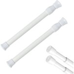 Lot de 2 tringles � rideaux sans per�age tringle rideau plafond sans percage tringle � rideau � pince ...
