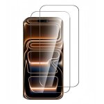 Lot de 2 verres tremp�s pour iphone 17 pro max (69?). transparent - anti rayures - ultra r�sistant duret� ...