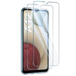 Lot de 2 verres tremps pour samsung galaxy a12 . vitre protection dcran transparent - anti rayures ...