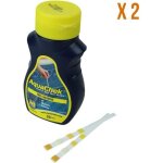Lot de 2 x 50 bandelettes danalyse pour piscine ou spa - 4 en 1 - jaune Lot de 2 x 50 bandelettes danalyse pour piscine ou spa - 4 en 1 - jaune