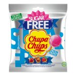 Lot 2 x 6 chupa chups sucettes sans sucre bonbons saveurs assorties (fraise cerise cola) sugar free stick ...