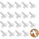 Lot de 20 amortisseurs de porte amortisseur porte placard armoire tiroir pare - chocs tampons souple ... Lot de 20 amortisseurs de porte amortisseur porte placard armoire tiroir pare - chocs tampons souple ...