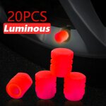 Lot de 20 bouchons de valve lumineux fluorescents rouges pour voiture moto vélo roue moyeu de pneu universel~0 ... Lot de 20 bouchons de valve lumineux fluorescents rouges pour voiture moto vélo roue moyeu de pneu universel~0 ...