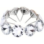 Lot de 20 clous de tapissier en cristal de diamant dia - 25mm pour canap� t�te de lit bouton � coudred�coratio ...
