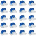 Lot de 20 connecteurs de c�ble �tanches remplis de gel pour robot tondeuse (2?3 fils 05?15 mm�)