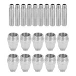 Lot de 20 consommables pour torche de dcoupe plasma pointe dlectrode buse pour coupeur ag - 60 sg55 ...