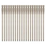 Lot de 20 embouts longs de visseuse  placo pr2 dewalt dt7207 - qz