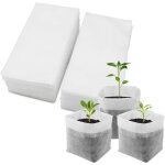 Lot de 200 sacs semis biod�gradables sac de culture ? godets& sachets graines pour plantes semis pot ...