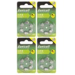 Lot de 24 piles bouton zinc air type 13 pour appareils auditifs type a13 - 13 compatibles pr48 145v - ...